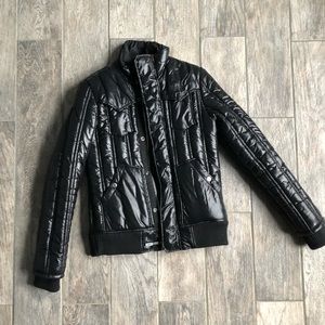 RAW DENIM Mens puffer jacket, very fashionable